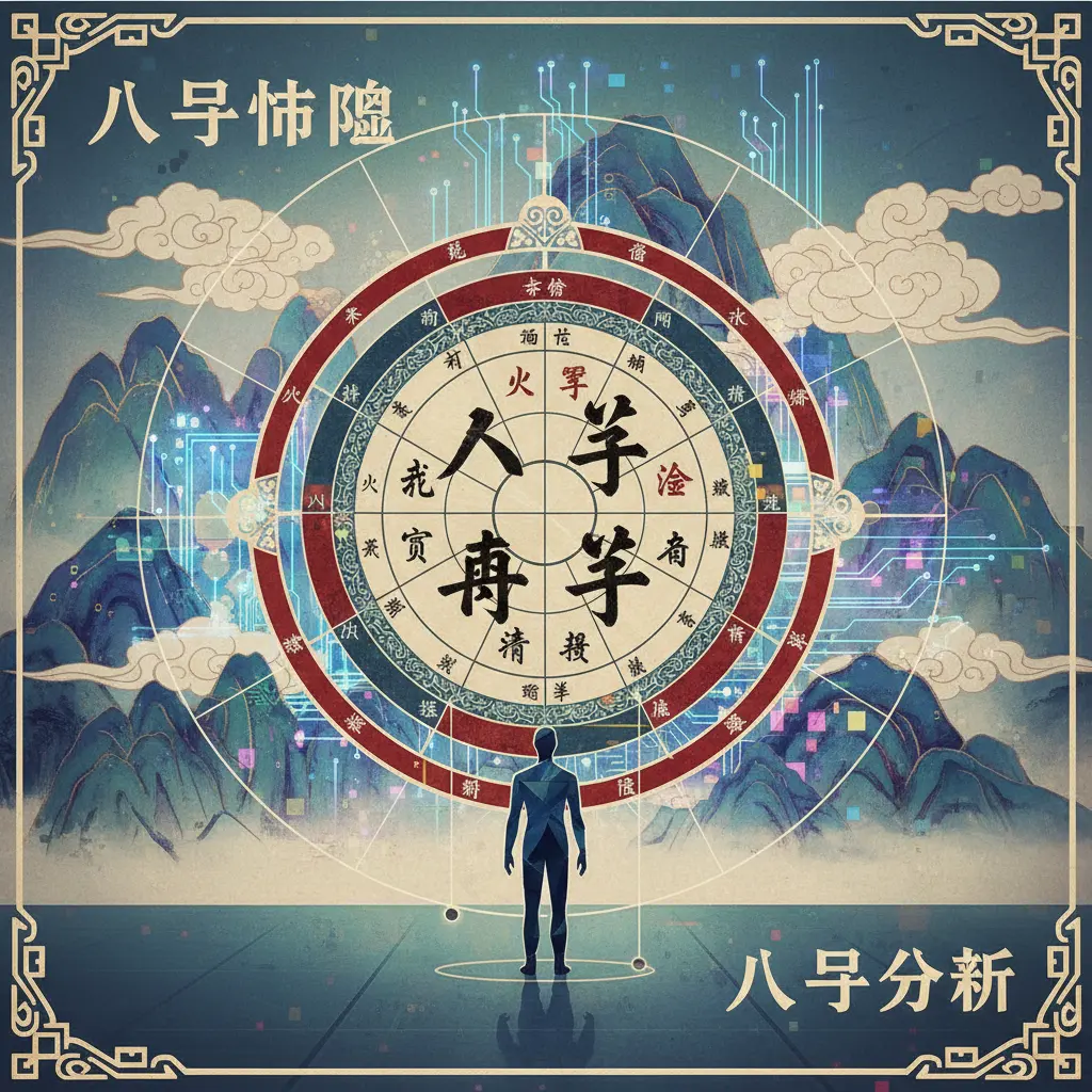 八字分析 - 八字命盤