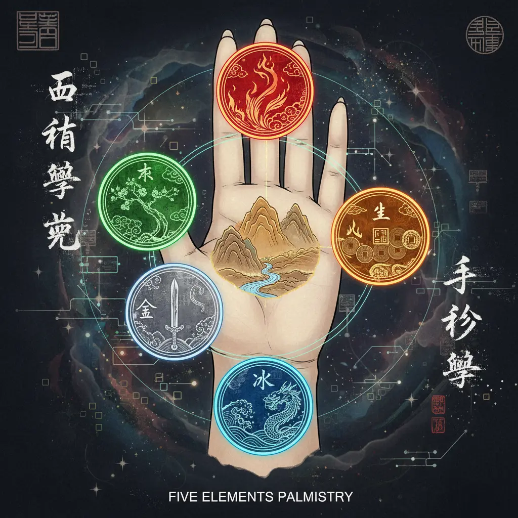 手相學 - 五行學說