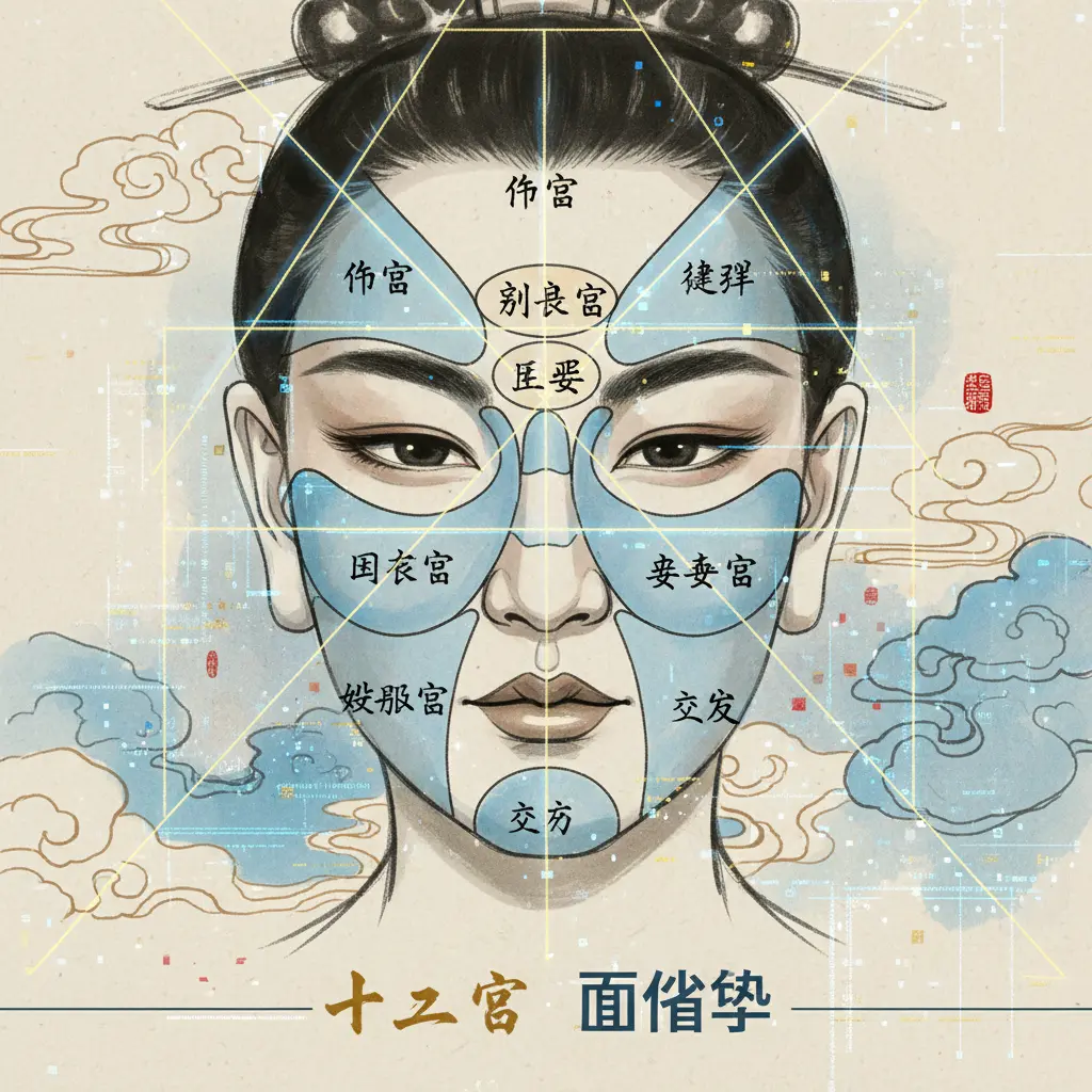 面相學 - 十二宮