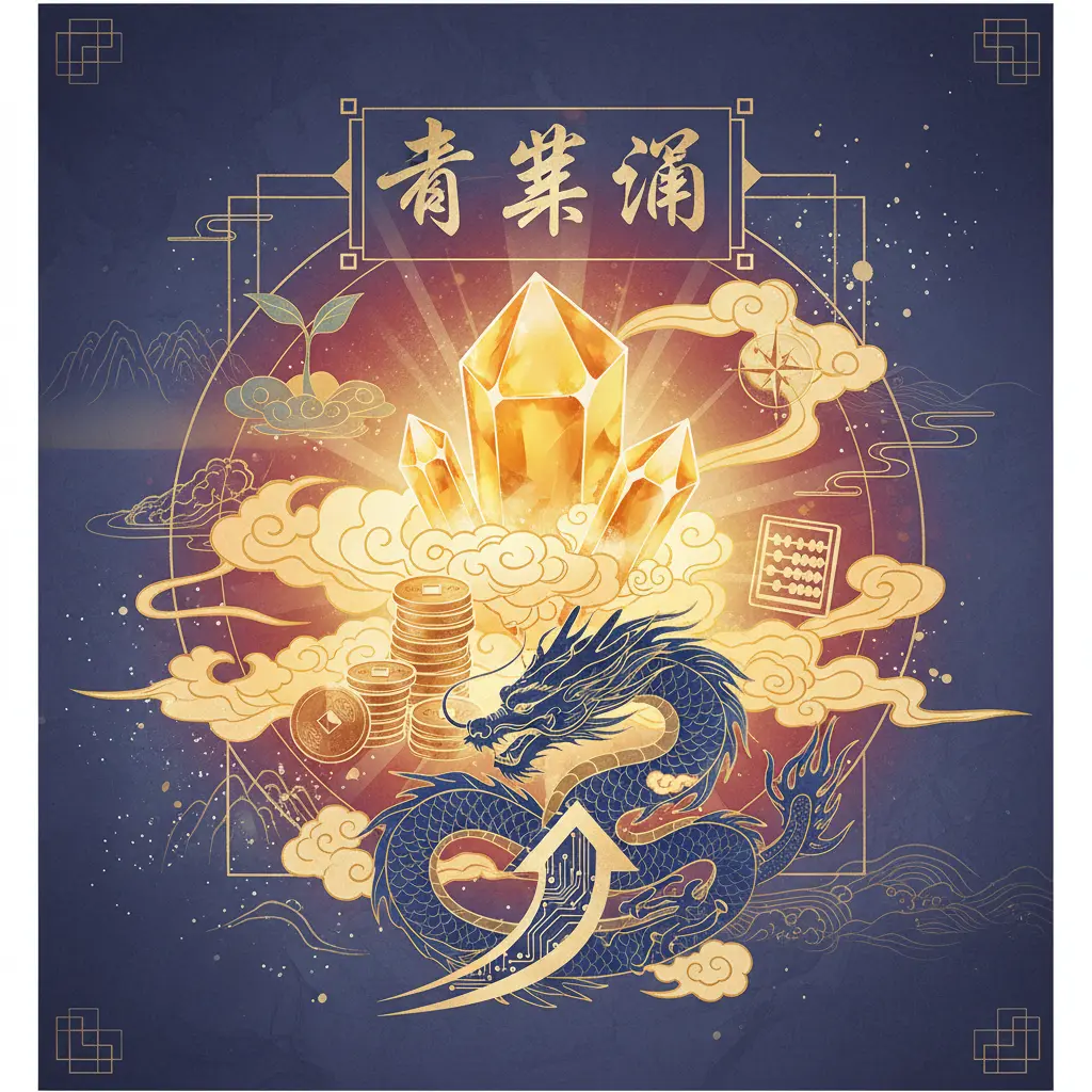 事業運 - 黃水晶