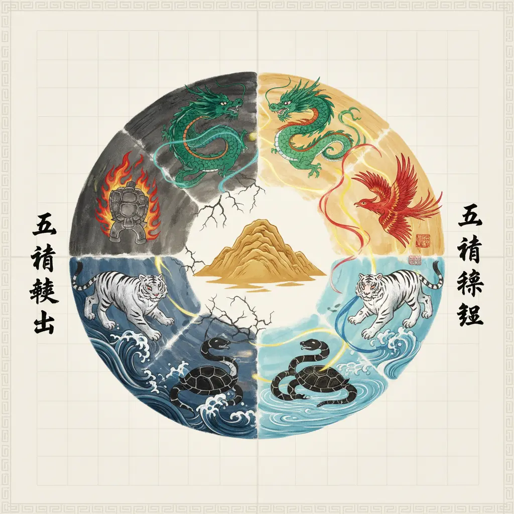 五行平衡 - 五行缺土