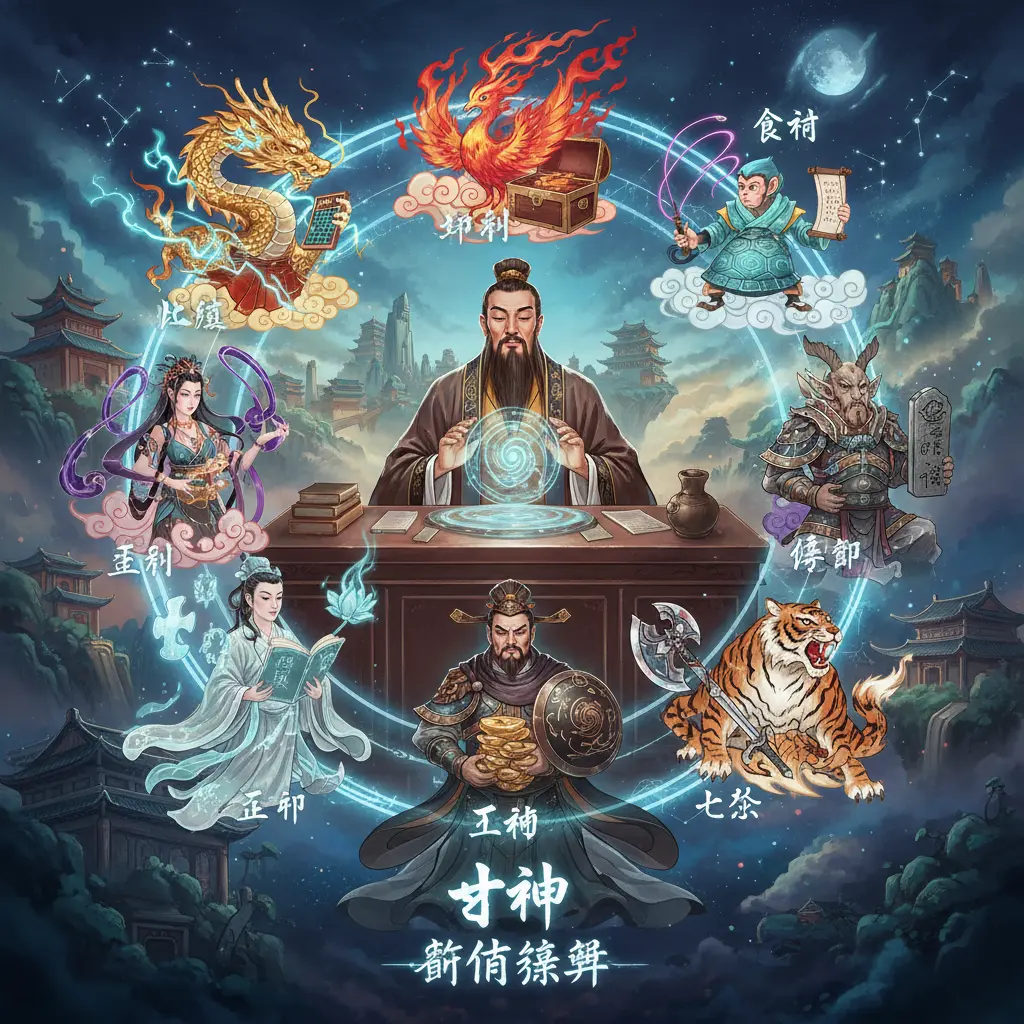 算命師傅 - 十神