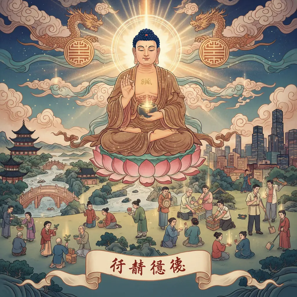 行善積德 - 阿彌陀佛