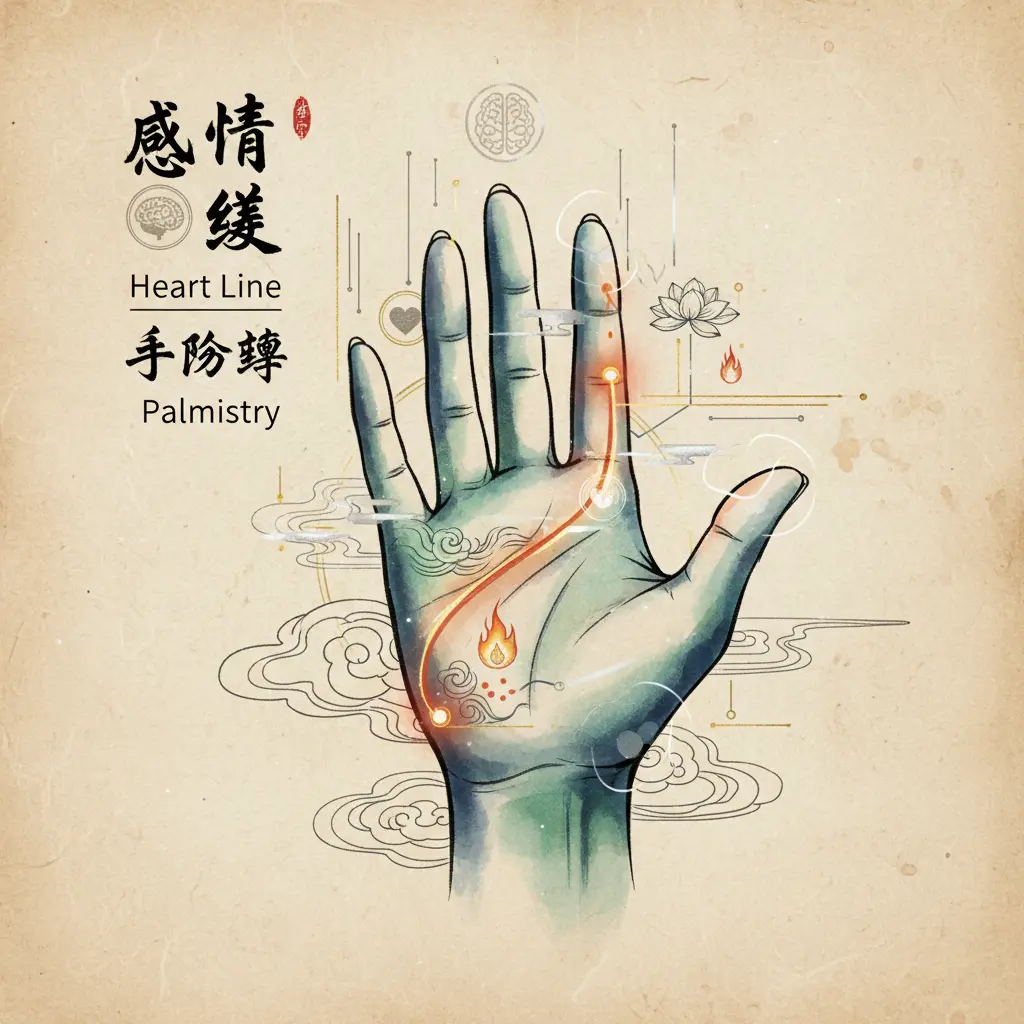 手相學 - 感情線