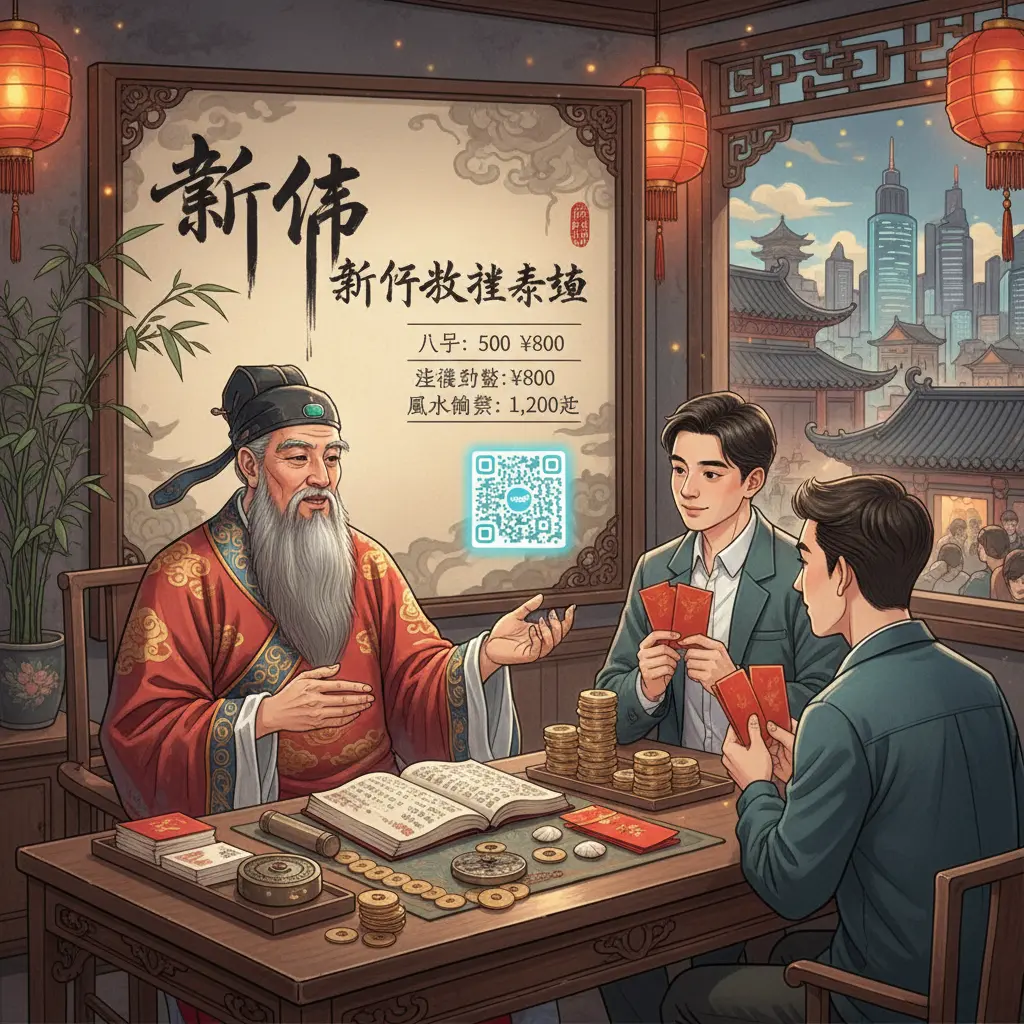 算命收費 - 算命師