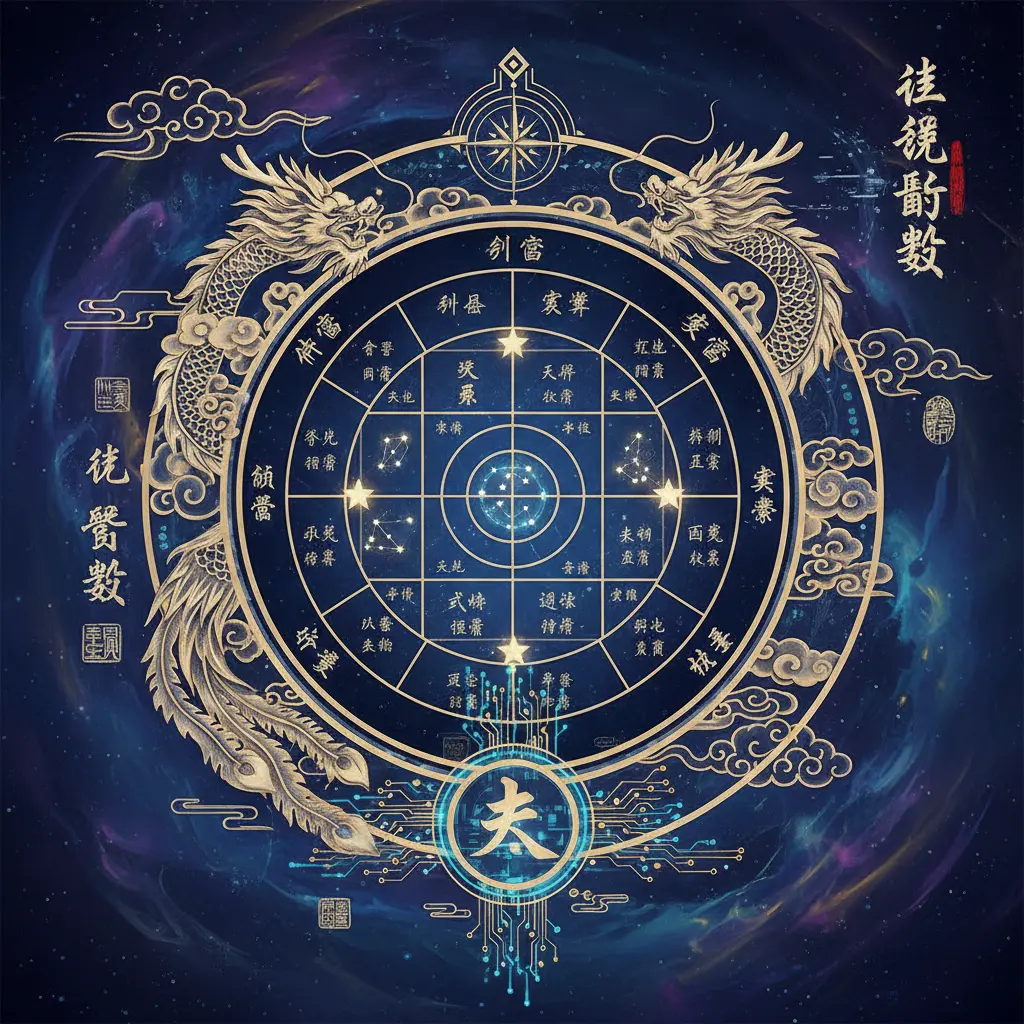 紫微鬥數 - 命盤