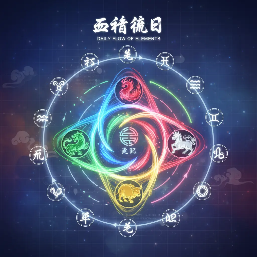 流日 - 五行