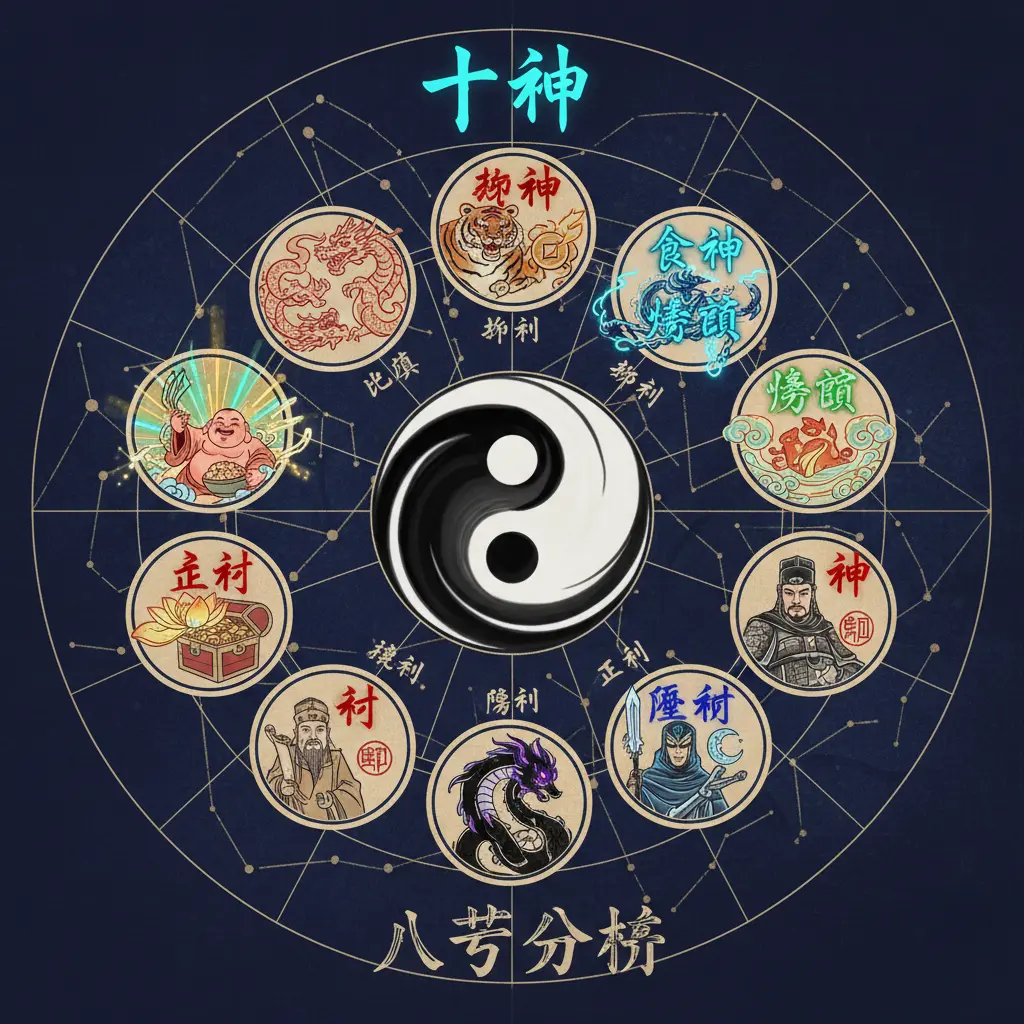 八字分析 - 十神
