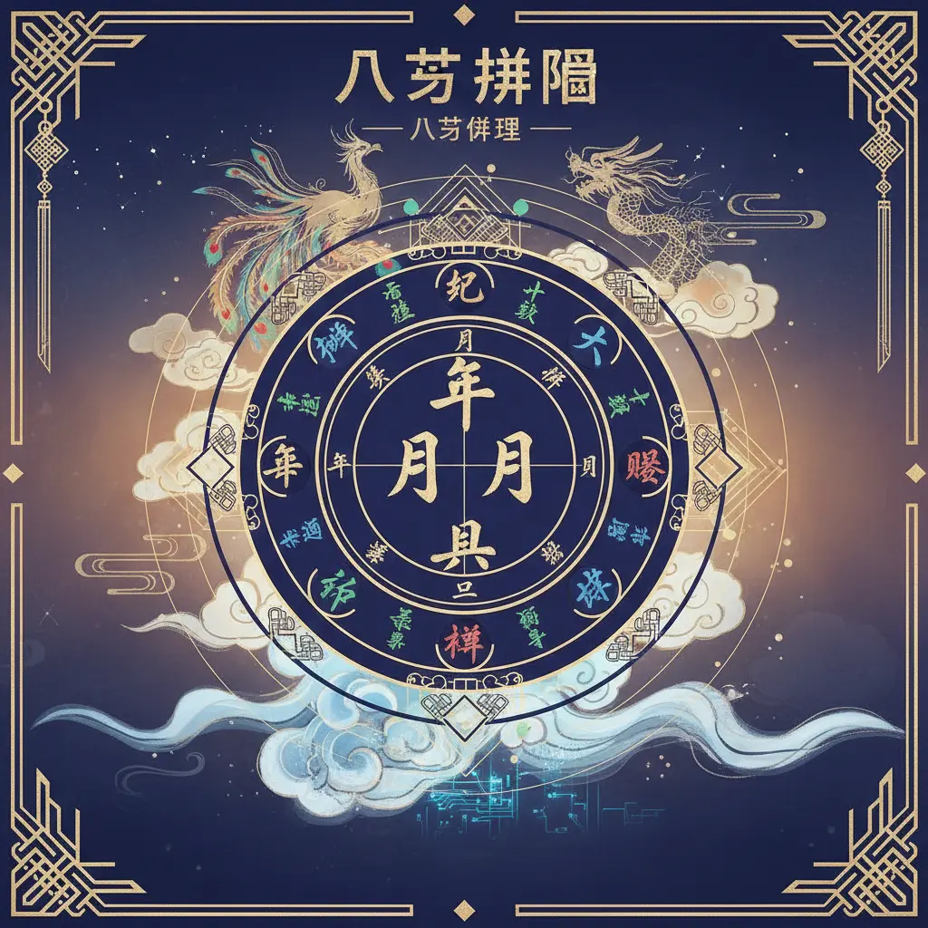 八字命理 - 八字排盤