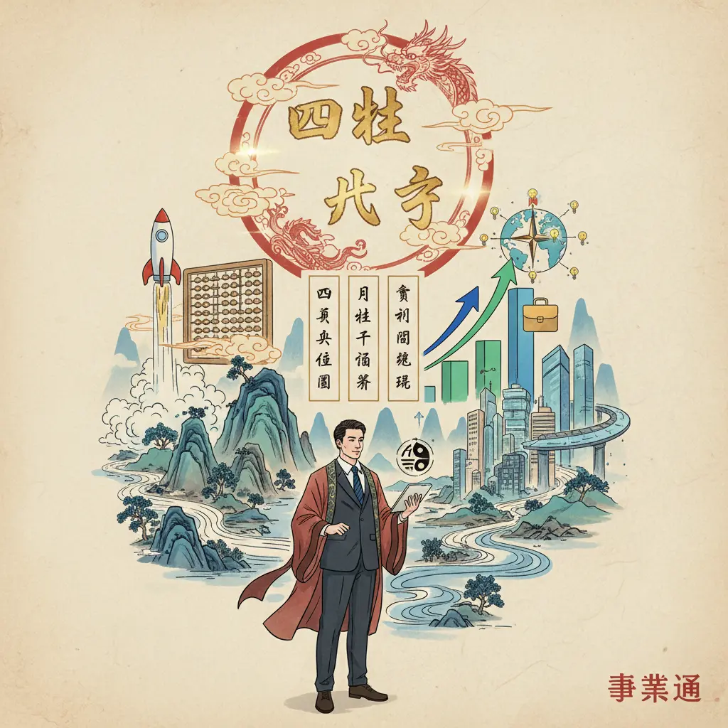 事業運 - 四柱八字